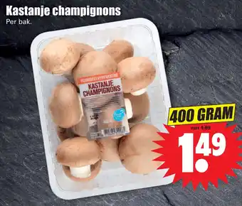 Dirk Kastanje champignons aanbieding