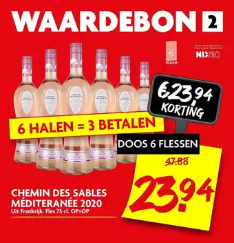 Dekamarkt Chemin des sables méditeranée 2020 aanbieding