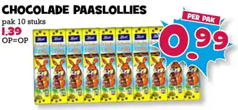 Boon`s Markt Chocolade paaslollies aanbieding