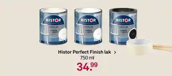 Karwei Histor Perfect Finish lak 750 ml aanbieding