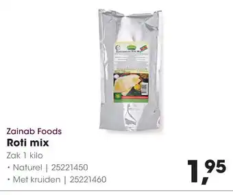 HANOS Roti mix aanbieding