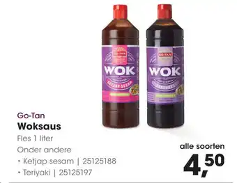 HANOS Woksaus 1 liter aanbieding