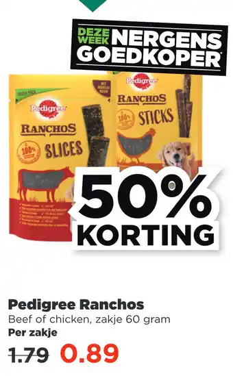 PLUS Pedigree Ranchos aanbieding