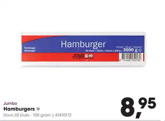 HANOS Hamburgers 100g aanbieding