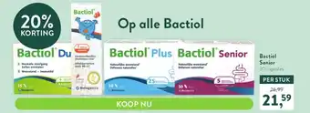 Holland & Barrett Bactiol Senior 30 capsules aanbieding