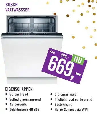 Keukendepot Bosch vaatwasser aanbieding