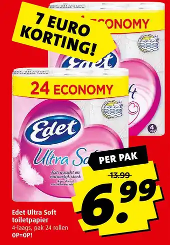 Boni Edet Ultra Soft toiletpapier aanbieding