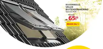 Praxis Velux buitenzonwering type Ggl Mo8. aanbieding