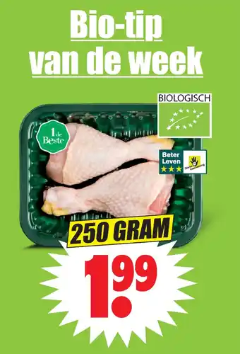 Dirk 1 de Beste biologische kipdrumsticks aanbieding