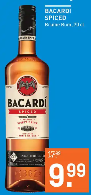 Gall & Gall Bacardi Spiced rum 700ml aanbieding