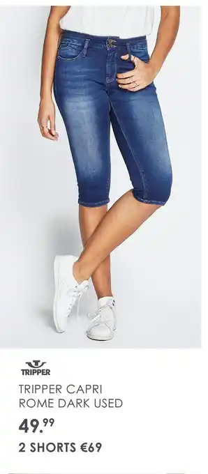 Jeans Centre Tripper dames capri jeans romecapri-3525 aanbieding