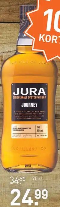 Gall & Gall Jura Journey Scotch Whisky 700ml aanbieding