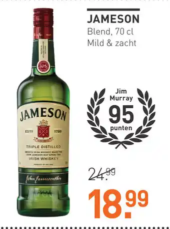 Gall & Gall Jameson Irish whisky 700ml aanbieding