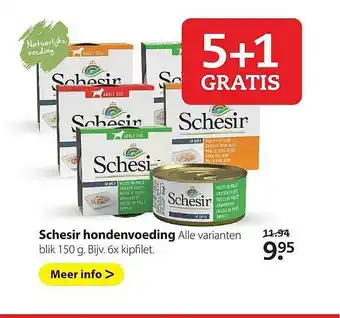 Boerenbond Schesir hondenvoeding aanbieding