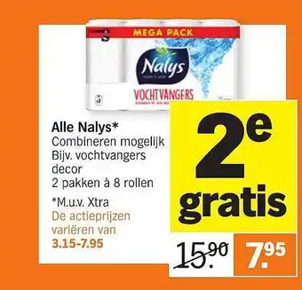 Albert Heijn Alle nalys aanbieding