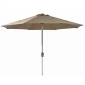 GAMMA Parasol Miami Taupe Ã300 cm aanbieding