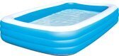 Bol.com Bestway Deluxe Opblaasbaar Familiezwembad - 305 x 183 x 56 cm - 54009 aanbieding