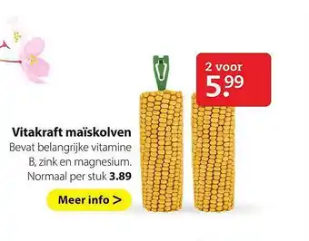 Boerenbond Vitakraft maïskolven aanbieding