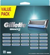 Bol.com Gillette Mach3 Navulmesjes - 22 Stuks aanbieding