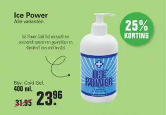 Drogist Bewust Beter Ice power cold gel 400 ml aanbieding