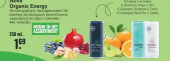 Drogist Bewust Beter Nova organic energy 250 ml aanbieding