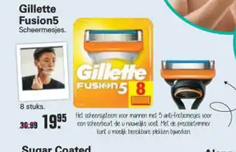 Drogist Bewust Beter Gillete fusion5 scheermesjes aanbieding