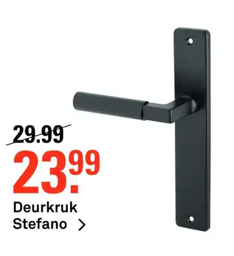 Karwei Deurkruk stefano aanbieding