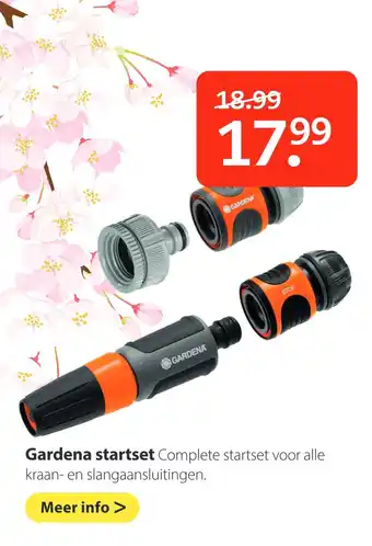 Boerenbond Gardena startset aanbieding