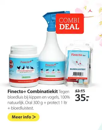 Boerenbond Finecto+ combinatiekit aanbieding