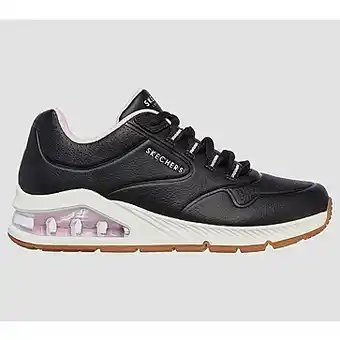 Perry Sport Skechers uno 2 best sneakers zwart/roze dames aanbieding