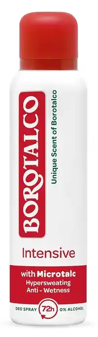 Drogisterij.net Borotalco Deodorant Deospray Intensive aanbieding