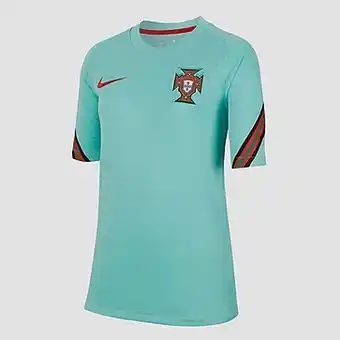 Perry Sport Nike uefa euro 2020/2021 fpf portugal breathe strike trainingsshirt 20/22 groen kinderen aanbieding