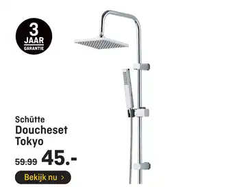 Hubo Schütte Doucheset Tokyo aanbieding