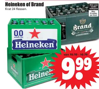 Dirk Heineken of Brand aanbieding