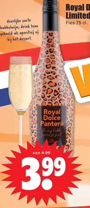 Dirk Royal Dolce Pantera Limited Edition aanbieding