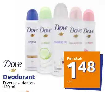 Action Deodorant 150ml aanbieding