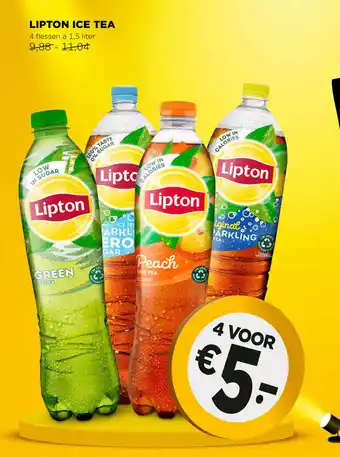 Jumbo Lipton Ice Tea 1,5 liter aanbieding