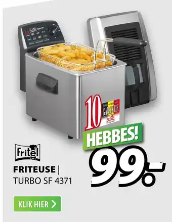 Expert Friteuse | turbo sf 4371 aanbieding