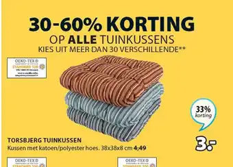 Jysk TORSBJERG TUINKUSSEN aanbieding