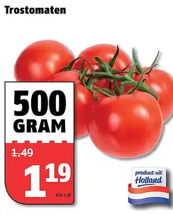 Poiesz Trostomaten 500 gram aanbieding