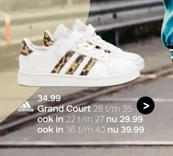 vanHaren Adidas Grand Court 22 t/m 27 aanbieding