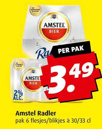 Boni Amstel Radler aanbieding