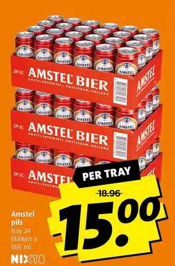 Boni Amstel pils aanbieding