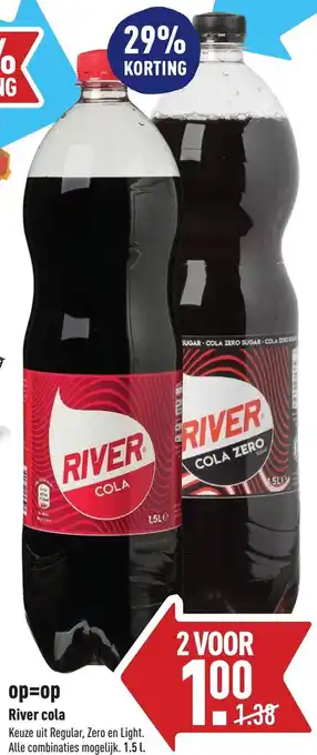 ALDI River cola 1.5 liter aanbieding