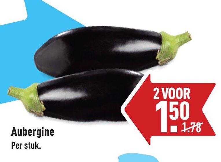 Aubergine aanbieding bij ALDI
