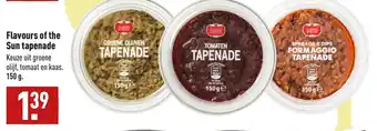 ALDI Flavours of the sun tapenade 150g aanbieding