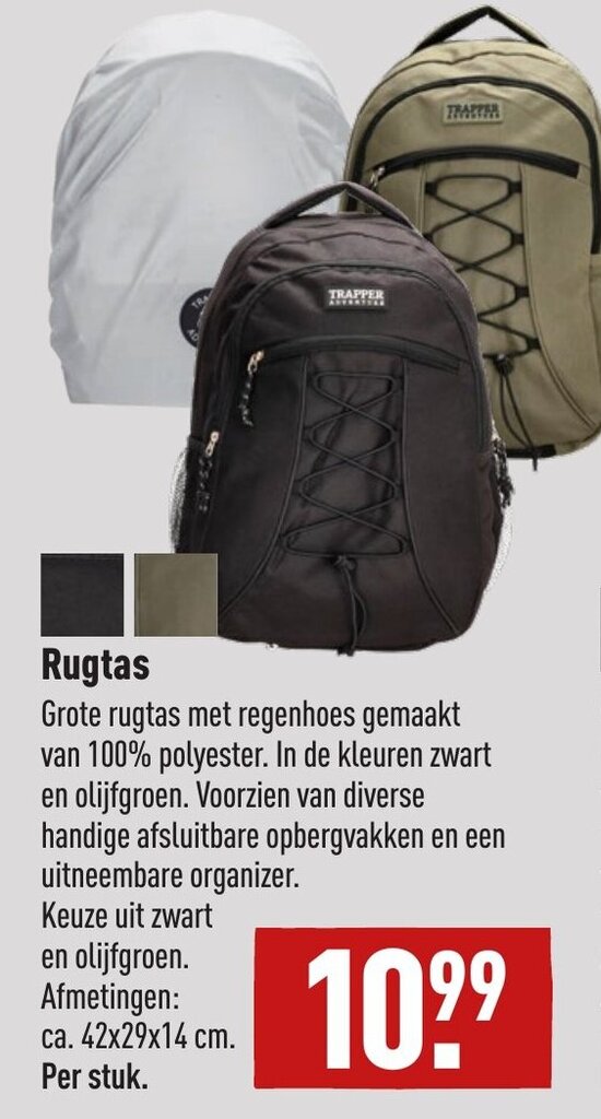 Aanbieding rugtas online