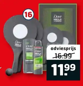 Trekpleister Dove Men + Care geschenkset Beach Gamemfort aanbieding