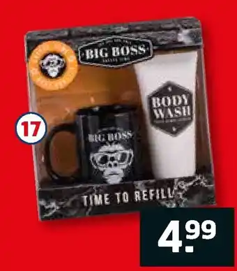 Trekpleister Geschenkset Big Boss aanbieding