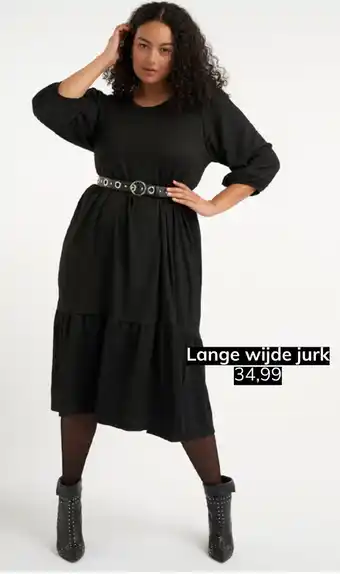 MS Mode Lange wijde jurk aanbieding